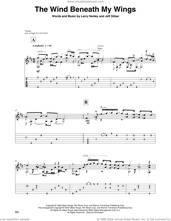 Cover icon of The Wind Beneath My Wings (arr. David Jaggs) sheet music for guitar solo by Bette Midler, David Jaggs, Jeff Silbar and Larry Henley, intermediate skill level