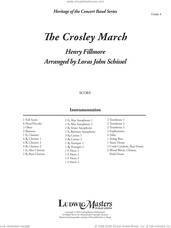 Cover icon of The Crosley March (arr. Loras John Schissel) (COMPLETE) sheet music for concert band by Henry Fillmore and Loras John Schissel, intermediate skill level