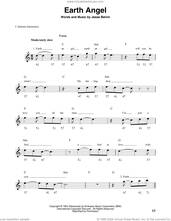 Cover icon of Earth Angel sheet music for harmonica solo by The Crew-Cuts, Eric Plahna, Jim Schustedt, Tad Dreis, Miscellaneous, The Penguins and Jesse Belvin, intermediate skill level