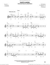 Cover icon of Earth Angel sheet music for harmonica solo by The Crew-Cuts, Miscellaneous, The Penguins and Jesse Belvin, intermediate skill level