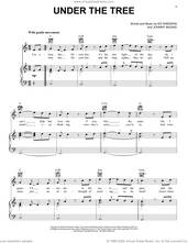 Cover icon of Under The Tree (from That Christmas) sheet music for voice, piano or guitar by Ed Sheeran and Johnny McDaid, intermediate skill level