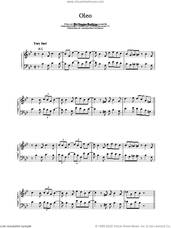 Cover icon of Oleo sheet music for piano solo by Bill Evans, intermediate skill level