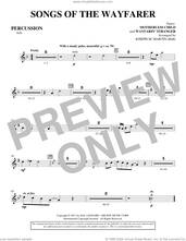 Cover icon of Songs Of The Wayfarer sheet music for orchestra/band (percussion) by Joseph M. Martin and Miscellaneous, intermediate skill level