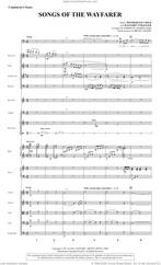 Cover icon of Songs Of The Wayfarer sheet music for orchestra/band (full score) by Joseph M. Martin and Miscellaneous, intermediate skill level