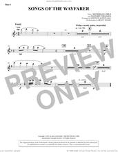 Cover icon of Songs Of The Wayfarer sheet music for orchestra/band (flute 1) by Joseph M. Martin and Miscellaneous, intermediate skill level