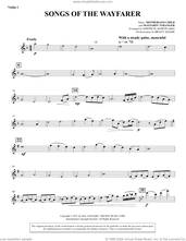 Cover icon of Songs Of The Wayfarer sheet music for orchestra/band (violin 1) by Joseph M. Martin and Miscellaneous, intermediate skill level