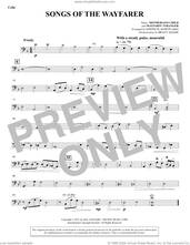 Cover icon of Songs Of The Wayfarer sheet music for orchestra/band (cello) by Joseph M. Martin and Miscellaneous, intermediate skill level