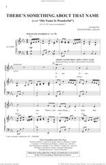 Cover icon of There's Something About That Name (with His Name Is Wonderful) sheet music for choir (SATB: soprano, alto, tenor, bass) by Audrey Mieir and Stan Pethel, intermediate skill level