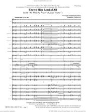 Cover icon of Crown Him Lord Of All (with All Hail The Power Of Jesus' Name) (COMPLETE) sheet music for orchestra/band (Orchestra) by Robert Sterling, Edward Perronet and Oliver Holden, intermediate skill level