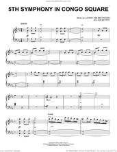 Cover icon of 5th Symphony In Congo Square sheet music for piano solo by Jon Batiste and Ludwig Van Beethoven, classical score, intermediate skill level