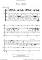 Cover icon of Space Oddity (arr. Jon Conway) sheet music for choir (SSAA: soprano, alto) by David Bowie and Jon Conway, intermediate skill level