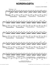 Cover icon of NorAragAuta sheet music for piano solo by Yann Tiersen, intermediate skill level