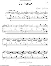 Cover icon of Bethesda sheet music for piano solo by Yann Tiersen, intermediate skill level