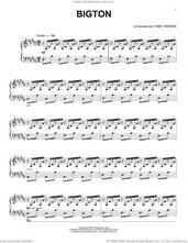 Cover icon of Bigton sheet music for piano solo by Yann Tiersen, intermediate skill level