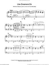 Cover icon of Like Dreamers Do sheet music for piano solo by Paul McCartney, The Beatles and LENNON, intermediate skill level