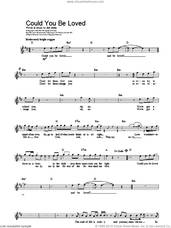 Cover icon of Could You Be Loved sheet music for voice and other instruments (fake book) by Bob Marley and Bob Marley and The Wailers, intermediate skill level