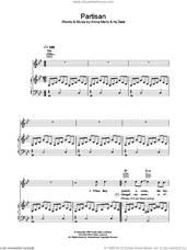 Cover icon of Partisan sheet music for voice, piano or guitar by Hy Zaret, Leonard Cohen and Anna Marly, intermediate skill level
