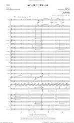 Cover icon of A Call To Praise sheet music for orchestra/band (full score) by Sean Paul, Isaac Watts and Psalm 150, intermediate skill level