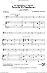 Cover icon of Seventy Six Trombones (arr. Ed Lojeski) sheet music for choir (2-Part) by Meredith Willson and Ed Lojeski, intermediate duet