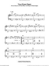 Cover icon of Your Eyes Open sheet music for piano solo by Tim Rice-Oxley, Richard Hughes and Tom Chaplin, intermediate skill level