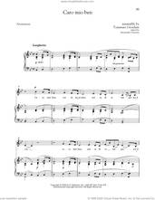 Cover icon of Caro Mio Ben (Low Voice) sheet music for voice and piano (Low Voice) by Tommaso Giordani, Alessandro Parisotti (ed.), Richard Walters and Anonymous, classical score, intermediate skill level