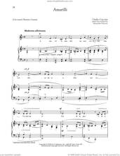 Cover icon of Amarilli (Low Voice) sheet music for voice and piano (Low Voice) by Giulio Caccini, Alessandro Parisotti (ed.), Richard Walters and (Giovanni) Battista Guarini, classical score, intermediate skill level