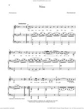 Cover icon of Nina (Low Voice) sheet music for voice and piano (Low Voice) by Anonymous and Richard Walters, classical score, intermediate skill level