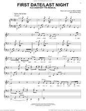 Cover icon of First Date/Last Night (from Dogfight) sheet music for voice and piano by Pasek & Paul, Lindsay Mendez, Benj Pasek and Justin Paul, intermediate skill level