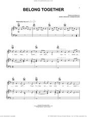 Cover icon of Belong Together sheet music for voice, piano or guitar by Mark Ambor and Mark Gregory Damboragian, intermediate skill level