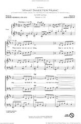 Cover icon of What Sweeter Music sheet music for choir (SATB: soprano, alto, tenor, bass) by John Purifoy and Robert Herrick, intermediate skill level