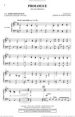 Cover icon of The Solemn Shadows (A Service For Tenebrae) sheet music for choir (SATB: soprano, alto, tenor, bass) by Joseph M. Martin, intermediate skill level