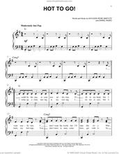 Cover icon of HOT TO GO!, (easy) sheet music for piano solo by Chappell Roan, Daniel Nigro and Kayleigh Rose Amstutz, easy skill level