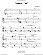 Cover icon of Serenade In C (My Beautiful Baby) sheet music for piano solo by Phillip Keveren, classical score, intermediate skill level