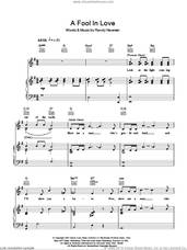 Cover icon of A Fool In Love sheet music for voice, piano or guitar by Randy Newman, intermediate skill level