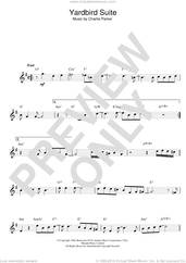 Cover icon of Yardbird Suite sheet music for voice and other instruments (fake book) by Charlie Parker and Parker, intermediate skill level