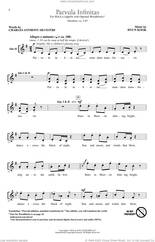 Cover icon of Parvula Infinitas sheet music for choir (SSAA: soprano, alto) by Hyun Kook and Charles Anthony Silvestri, intermediate skill level