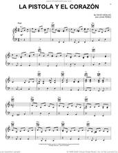 Cover icon of La Pistola Y El Corazon sheet music for voice, piano or guitar by Los Lobos, David Hidalgo and Louie Perez, intermediate skill level