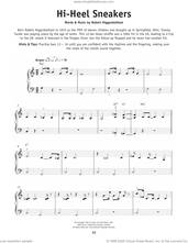 Cover icon of Hi-Heel Sneakers sheet music for piano solo by Tommy Tucker and Robert Higginbotham, beginner skill level