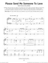 Cover icon of Please Send Me Someone To Love, (beginner) sheet music for piano solo by Percy Mayfield, beginner skill level