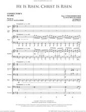 Cover icon of He Is Risen, Christ Is Risen (arr. Sean Paul) sheet music for orchestra/band (full score) by Joachim Neander, Sean Paul and Cecil Alexander, intermediate skill level