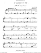 Cover icon of In Summer Fields sheet music for piano solo (elementary) by Florence Price and Michael Clark, classical score, beginner piano (elementary)