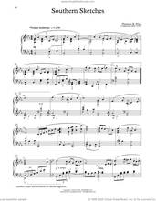 Cover icon of Southern Sketches sheet music for piano solo (elementary) by Florence Price and Michael Clark, classical score, beginner piano (elementary)