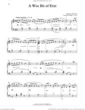 Cover icon of A Wee Bit Of Erin sheet music for piano solo (elementary) by Florence Price and Michael Clark, classical score, beginner piano (elementary)