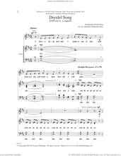 Cover icon of Dreidel Song (arr. Christine Helferich Guter) sheet music for choir (SATB divisi) by Traditional Jewish Song and Christine Helferich Guter, intermediate skill level