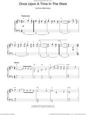 Cover icon of Once Upon A Time In The West sheet music for piano solo by Ennio Morricone, intermediate skill level