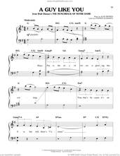 Cover icon of A Guy Like You (from The Hunchback of Notre Dame) sheet music for piano solo by Alan Menken & Stephen Schwartz, Alan Menken and Stephen Schwartz, easy skill level