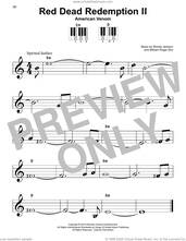 Cover icon of American Venom (from Red Dead Redemption II) sheet music for piano solo by Woody Jackson and William Roger Elm, beginner skill level