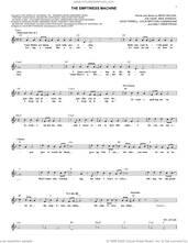 Cover icon of The Emptiness Machine sheet music for voice and other instruments (fake book) by Linkin Park, Brad Delson, Colin Brittain Cunningham, Dave Farrell, Emily Armstrong, Joe Hahn and Mike Shinoda, intermediate skill level