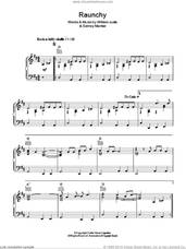Cover icon of Raunchy sheet music for piano solo by William Justis and Sidney Manker, intermediate skill level