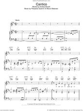 Cover icon of Cantico sheet music for voice, piano or guitar by Andrea Bocelli, Mauro Malavasi and Pierpaolo Guerrini, classical score, intermediate skill level